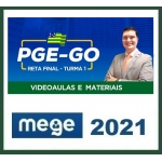 PGE GO  Procurador - Reta Final (MEGE 2021.2) Procuradoria Geral Estadual do Estado de Goiás